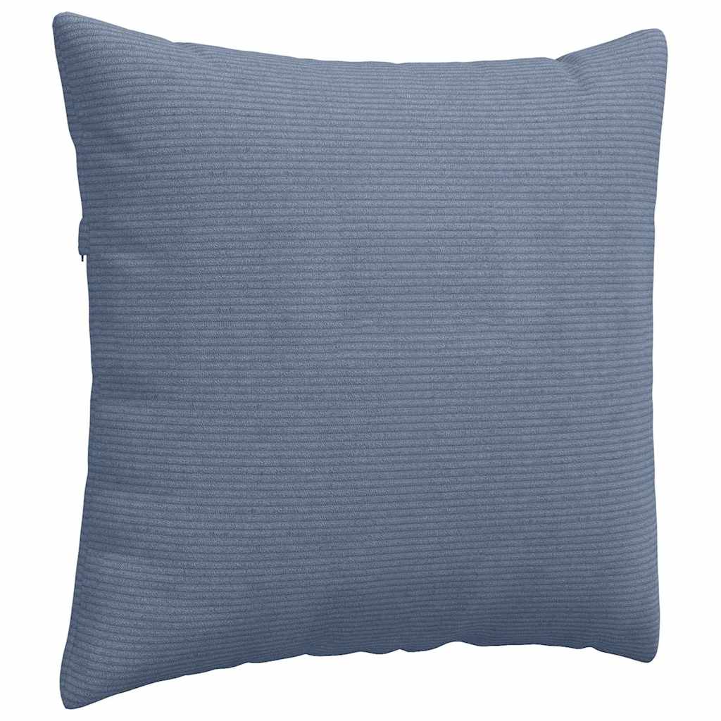Cuscini da Divano 2 pcs Blu 45 x 45 cm Tessuto in Cords | homemem39