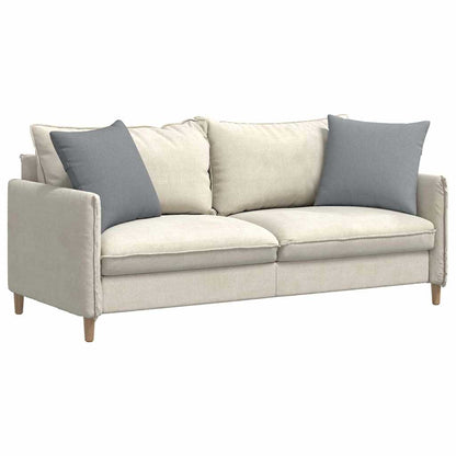 Cuscini da Divano 2 pcs Grigio chiaro 50 x 50 cm Tessuto | homemem39