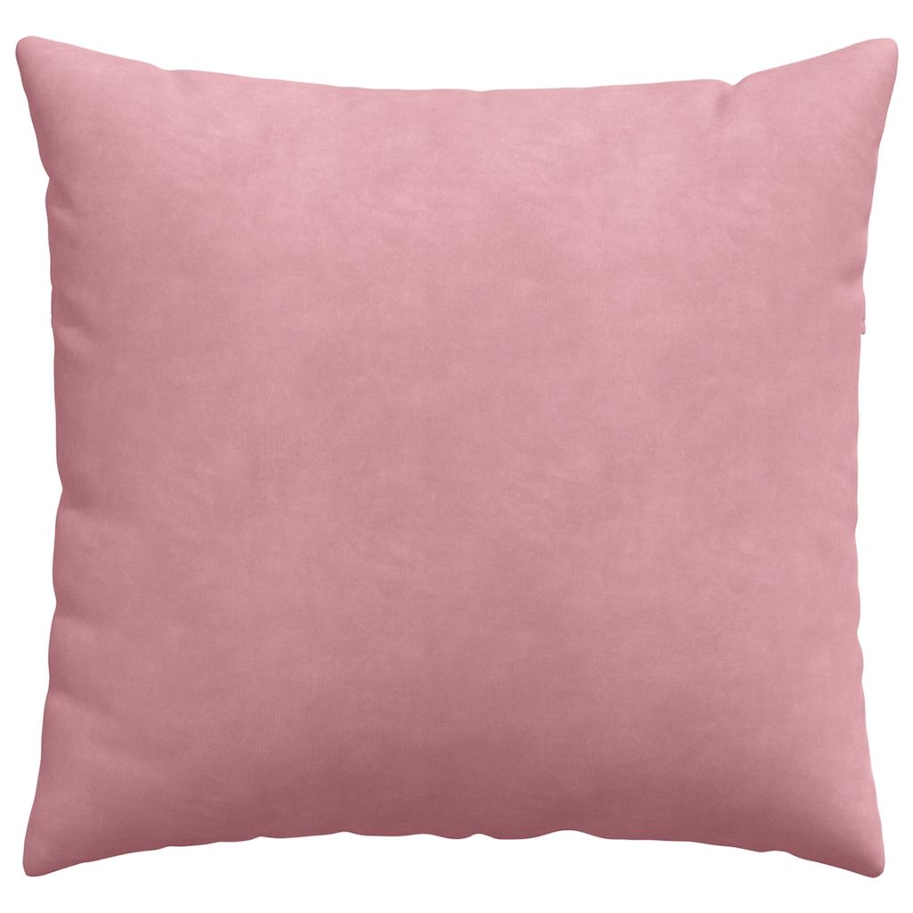 Cuscini da Divano 2 pcs Rosa 50 x 50 cm Tessuto in Cords | homemem39