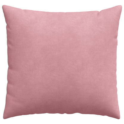 Cuscini da Divano 2 pcs Rosa 50 x 50 cm Tessuto in Cords | homemem39