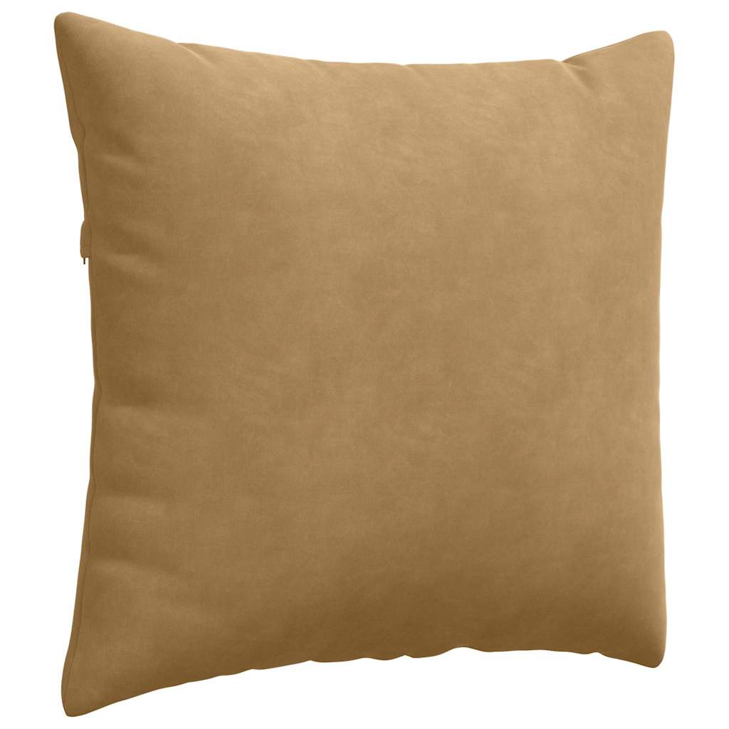 Cuscini da Divano 2 pcs Marrone 50 x 50 cm Tessuto in Cords | homemem39