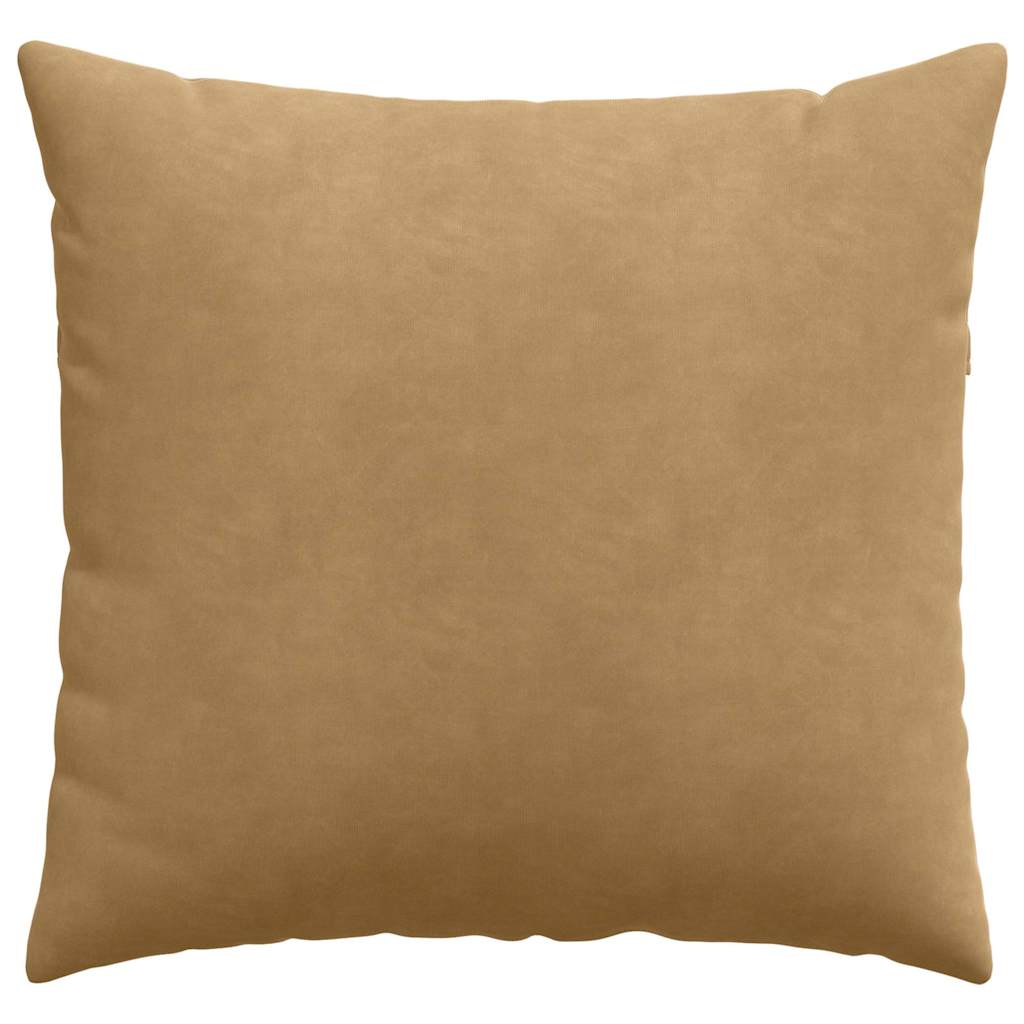 Cuscini da Divano 2 pcs Marrone 50 x 50 cm Tessuto in Cords | homemem39
