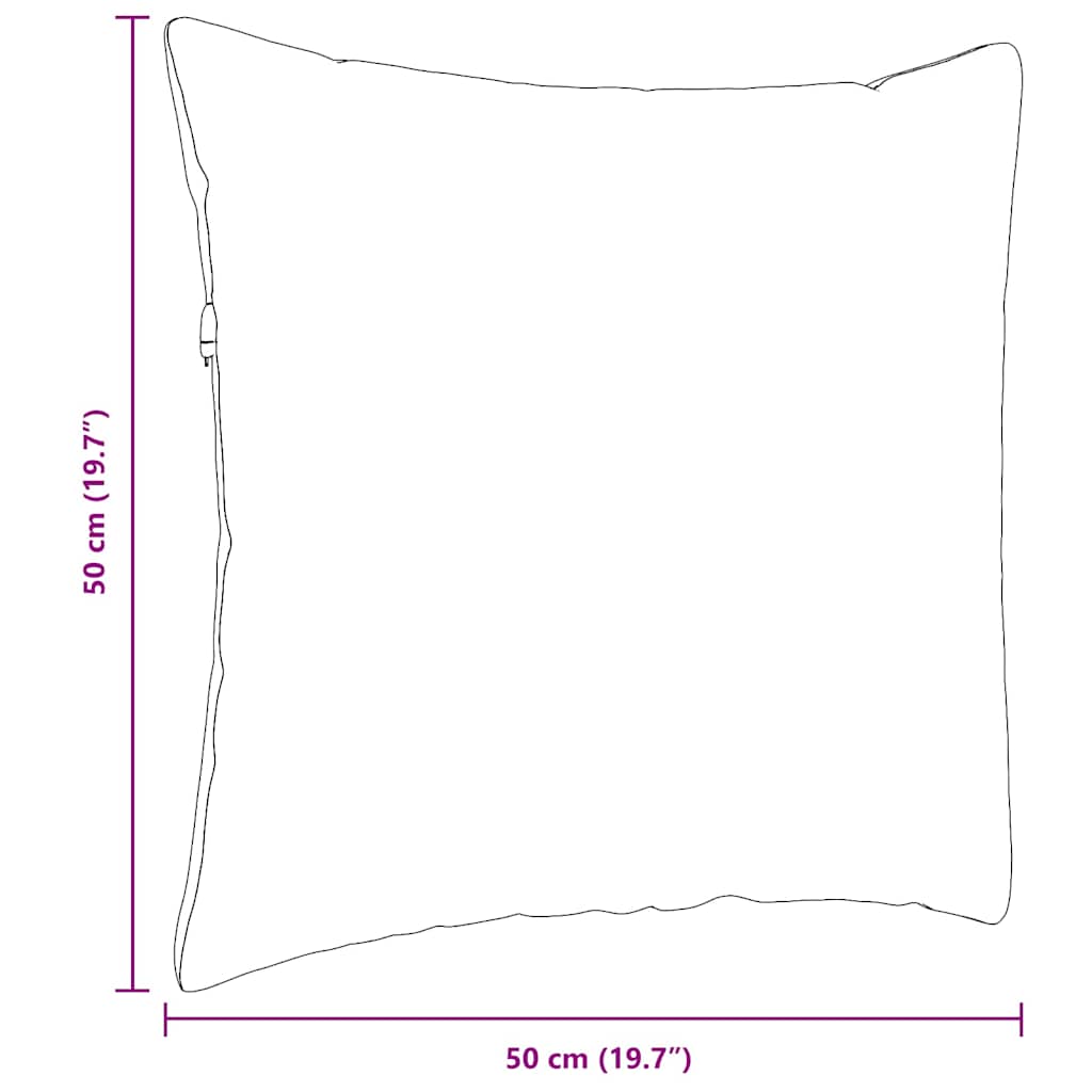 Cuscini da Divano 2 pcs Talpa 50 x 50 cm Tessuto | homemem39