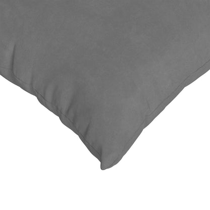 Cuscini da Divano 2 pcs Grigio scuro 50 x 50 cm Tessuto | homemem39