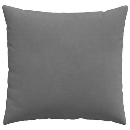 Cuscini da Divano 2 pcs Grigio scuro 50 x 50 cm Tessuto | homemem39