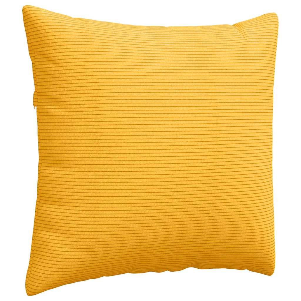 Cuscini da Divano 2 pcs Giallo Chiaro 50 x 50 cm | homemem39