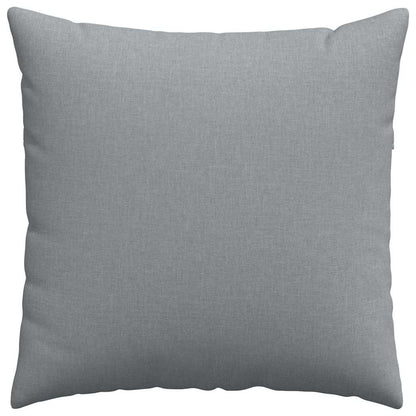 Cuscini da Divano 2 pcs Grigio chiaro 60 x 60 cm Tessuto