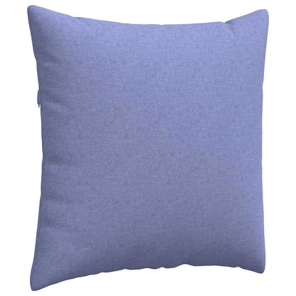Cuscini da Divano 2 pcs Blu jeans 60 x 60 cm Tessuto | homemem39