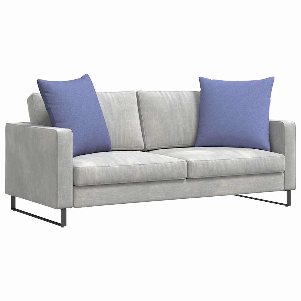 Cuscini da Divano 2 pcs Blu jeans 60 x 60 cm Tessuto | homemem39