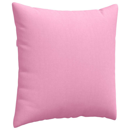 Cuscini da Divano 2 pcs Rosa 60 x 60 cm Tessuto | homemem39