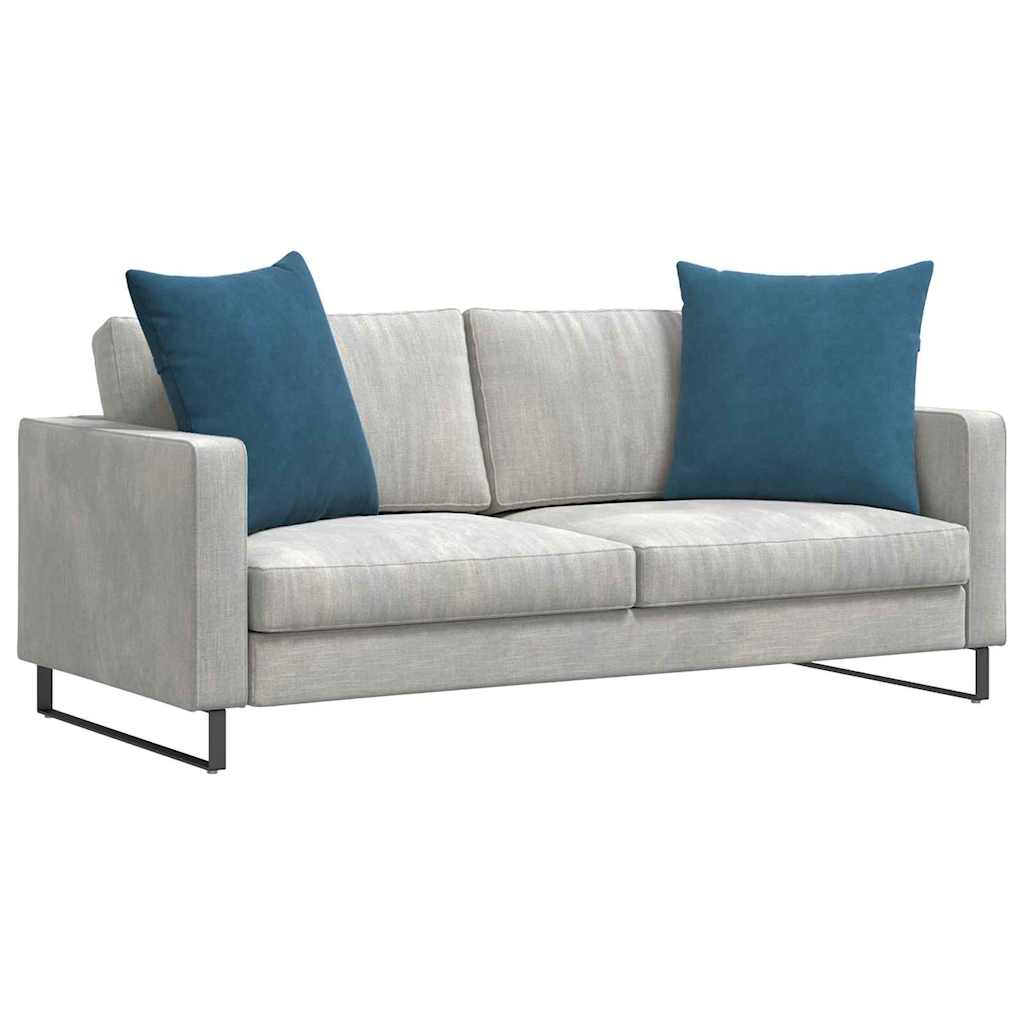 Cuscini da Divano 2 pcs Blu 60 x 60 cm Tessuto in Cords | homemem39
