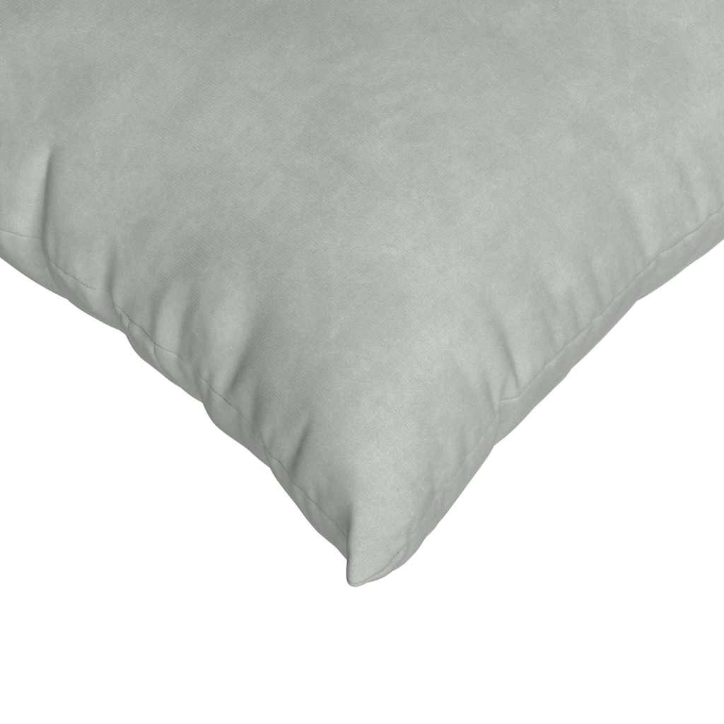 Cuscini da Divano 2 pcs Grigio chiaro 60 x 60 cm | homemem39