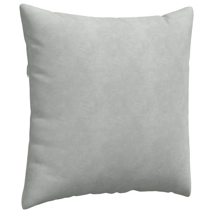Cuscini da Divano 2 pcs Grigio chiaro 60 x 60 cm | homemem39