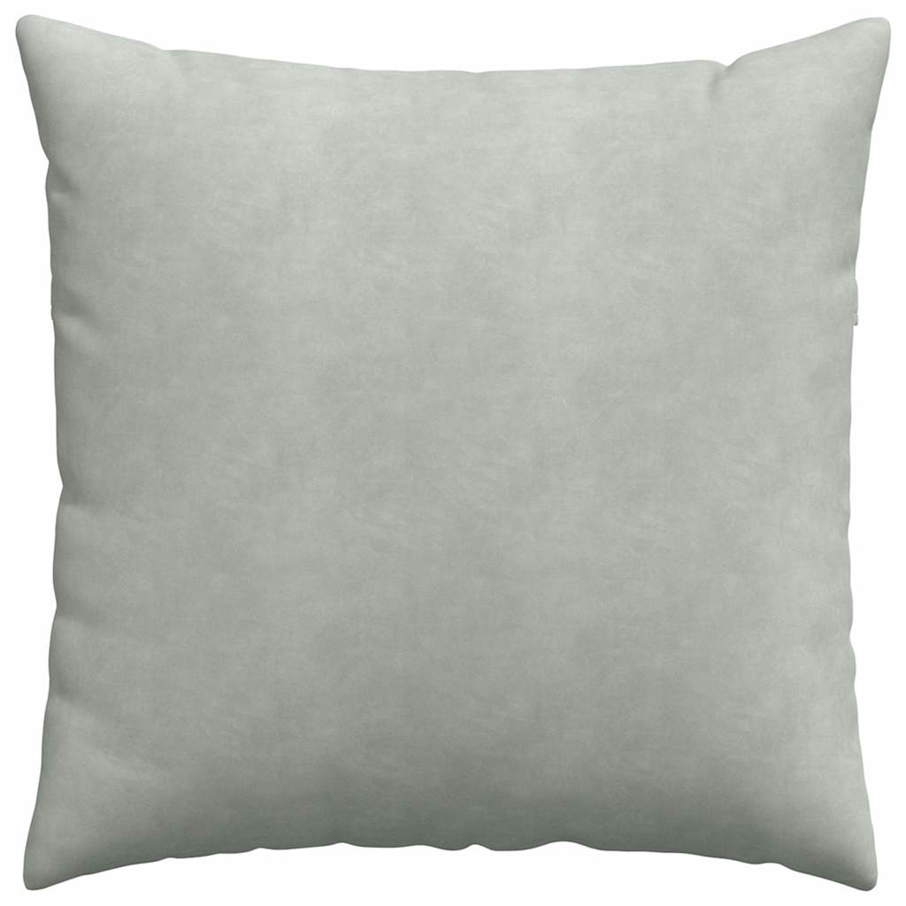 Cuscini da Divano 2 pcs Grigio chiaro 60 x 60 cm | homemem39