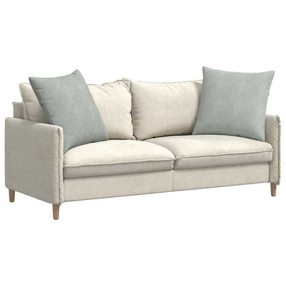 Cuscini da Divano 2 pcs Grigio chiaro 60 x 60 cm | homemem39