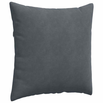 Cuscini da Divano 2 pcs Grigio scuro 60 x 60 cm | homemem39