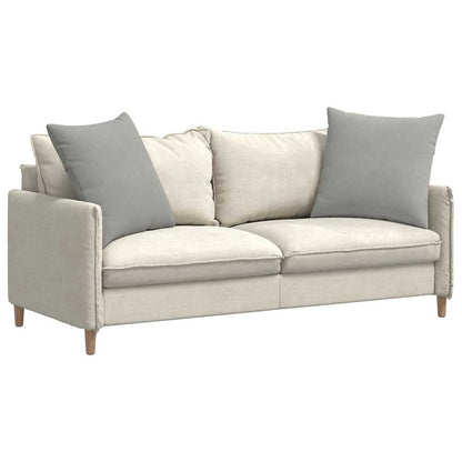 Cuscini da Divano 2 pcs Grigio chiaro 60 x 60 cm Tessuto | homemem39