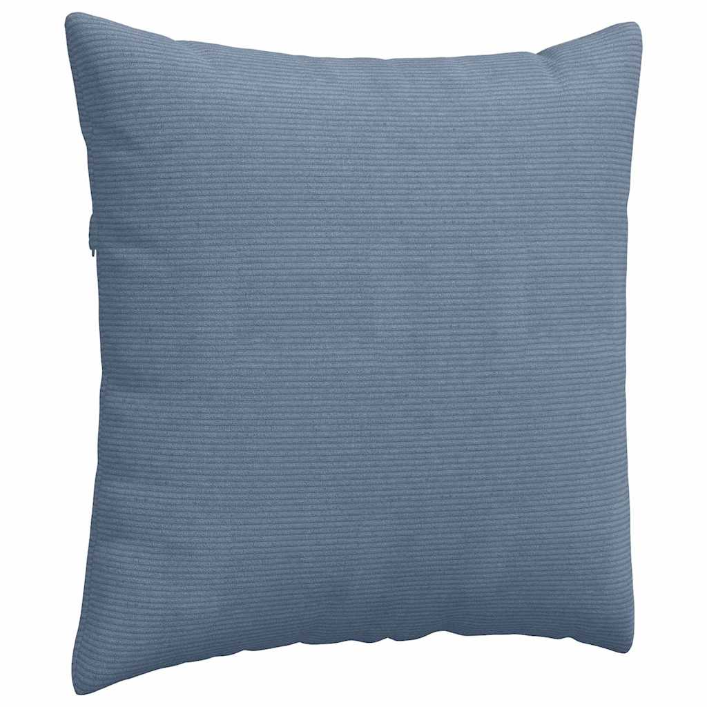 Cuscini da Divano 2 pcs Blu 60 x 60 cm Tessuto in Cords | homemem39