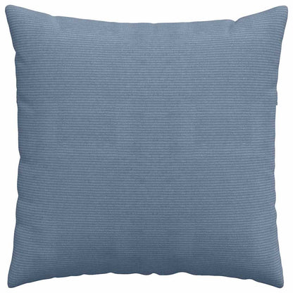 Cuscini da Divano 2 pcs Blu 60 x 60 cm Tessuto in Cords | homemem39