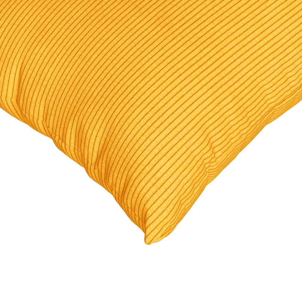 Cuscini da Divano 2 pcs Giallo Chiaro 60 x 60 cm | homemem39