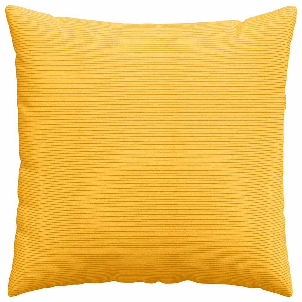 Cuscini da Divano 2 pcs Giallo Chiaro 60 x 60 cm | homemem39