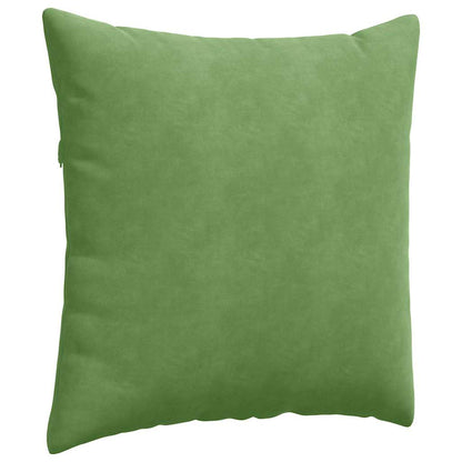 Cuscini da Divano 2 pcs Verde chiaro 80 x 80 cm | homemem39