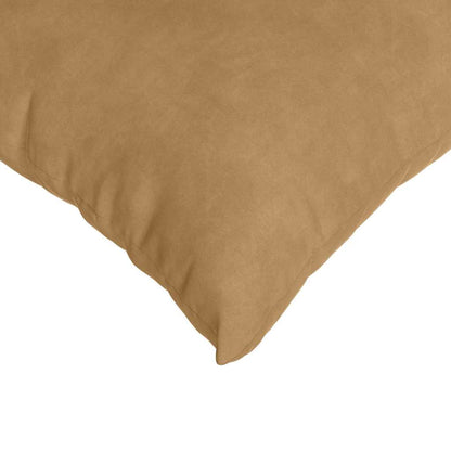 Cuscini da Divano 2 pcs Marrone 80 x 80 cm Tessuto in Cords | homemem39