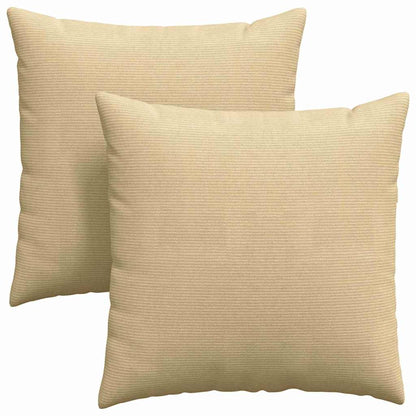 Cuscini da Divano 2 pcs Grigio Verde 80 x 80 cm | homemem39