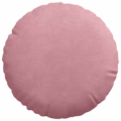 Cuscini per Seduta 2 pcs Rosa Ø30 x 13 cm Velluto | homemem39
