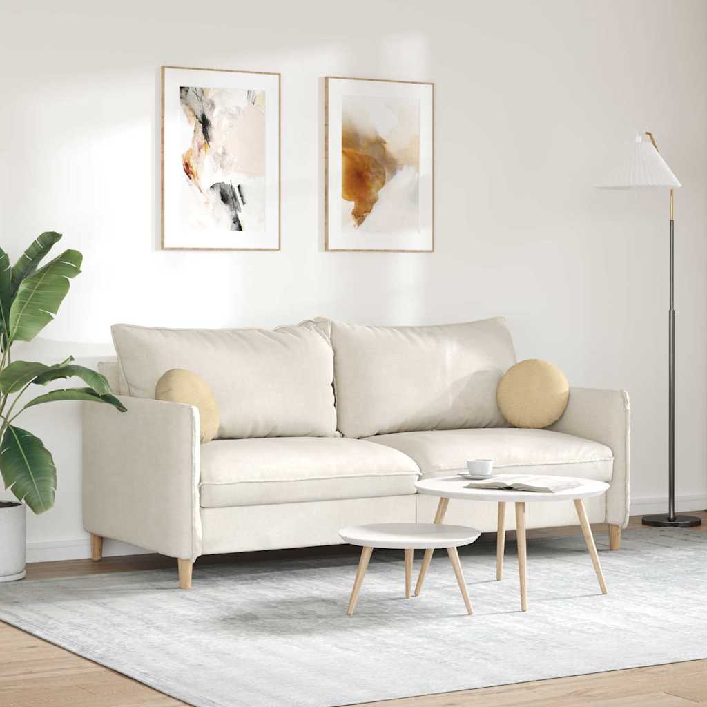 Cuscini per Seduta 2 pcs Grigio Verde Ø30 x 13 cm | homemem39