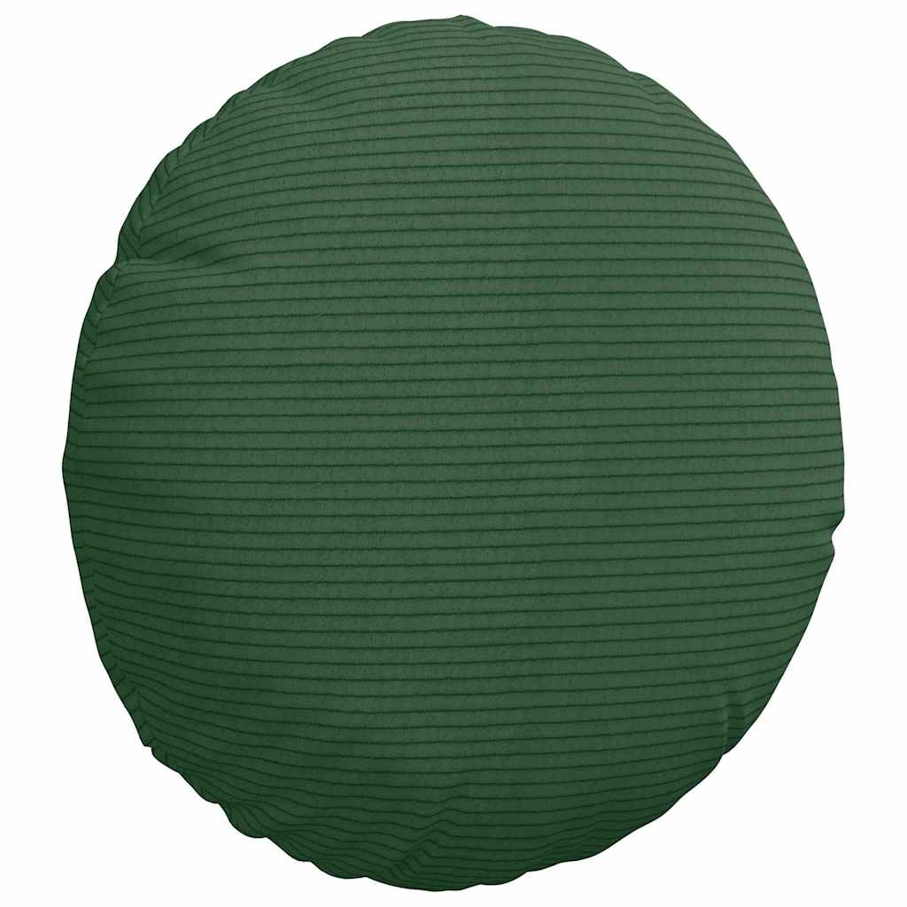 Cuscini per Seduta 2 pcs Verde Scuro Ø30 x 13 cm | homemem39