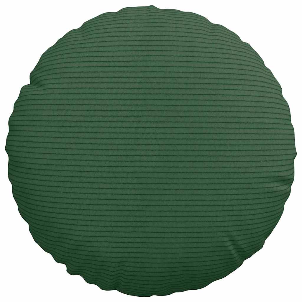 Cuscini per Seduta 2 pcs Verde Scuro Ø30 x 13 cm | homemem39