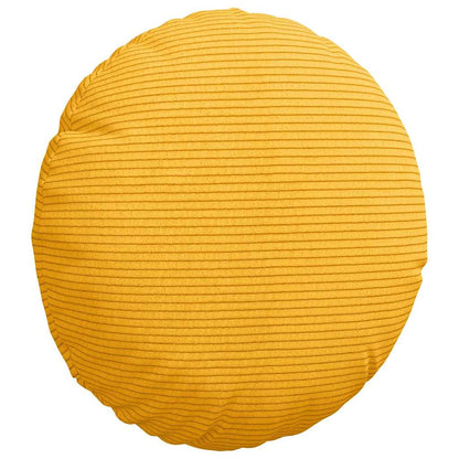 Cuscini per Seduta 2 pcs Giallo Chiaro Ø30 x 13 cm | homemem39