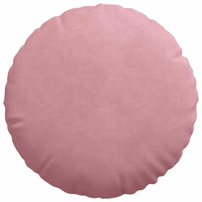 Cuscini per Seduta 2 pcs Rosa Ø 40 x 13 cm Velluto | homemem39