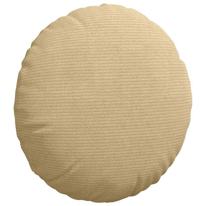Cuscini per Seduta 2 pcs Grigio Verde Ø 40 cm Tessuto in Cords | homemem39