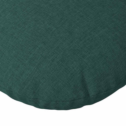 Cuscini per Seduta 2 pcs Verde Scuro Ø50 x 19 cm Tessuto | homemem39
