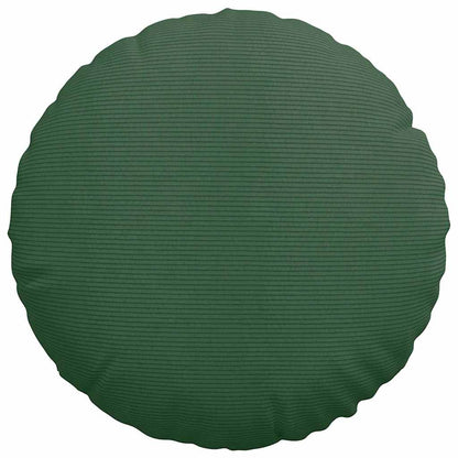 Cuscini per Seduta 2 pcs Verde Scuro Ø50 x 19 cm | homemem39