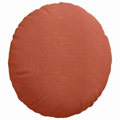 Cuscini per Seduta 2 pcs Rosso Arancio Ø50 x 19 cm | homemem39