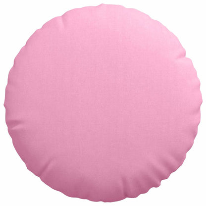 Cuscini per Seduta 2 pcs Rosa Ø60 x 21 cm Tessuto | homemem39