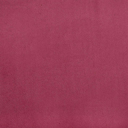 Cuscini per Seduta 2 pcs Rosso Vino Ø60 x 21 cm Velluto | homemem39