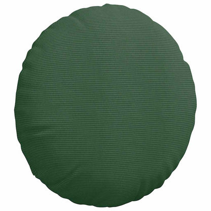 Cuscini per Seduta 2 pcs Verde Scuro Ø60 x 21 cm | homemem39