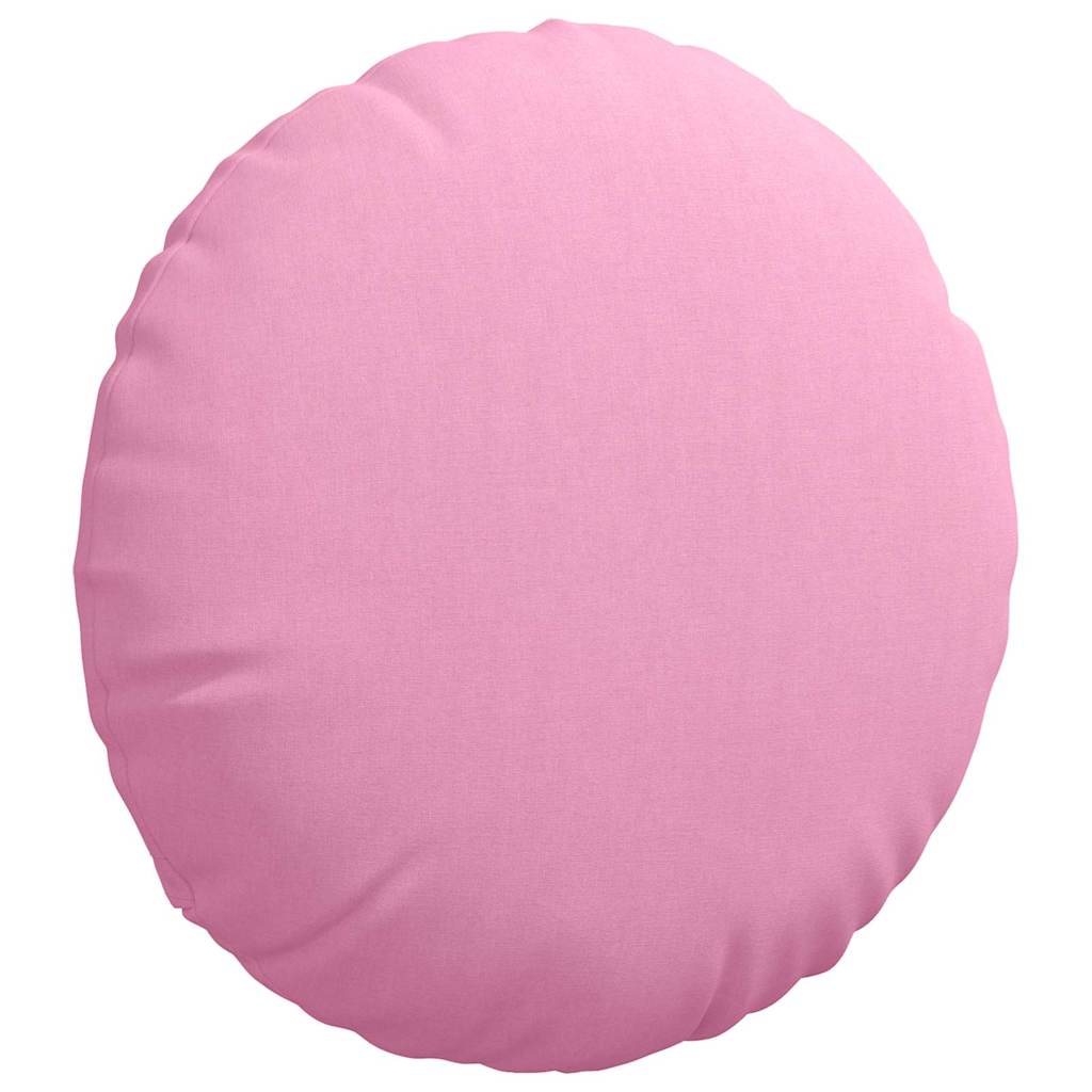 Cuscini per Seduta 2 pcs Rosa Ø80 x 29 cm Tessuto | homemem39
