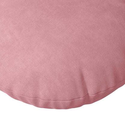 Cuscini per Seduta 2 pcs Rosa Ø 80 x 29 cm Velluto | homemem39