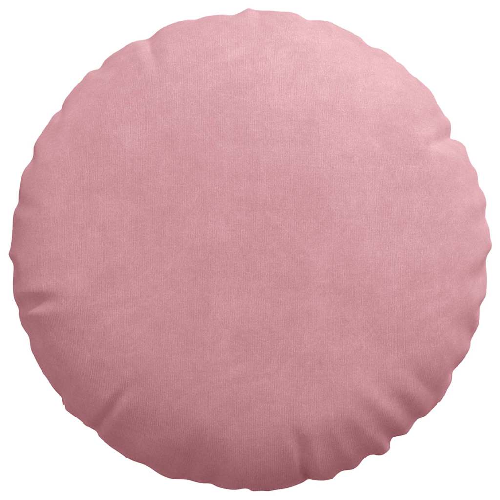 Cuscini per Seduta 2 pcs Rosa Ø 80 x 29 cm Velluto | homemem39