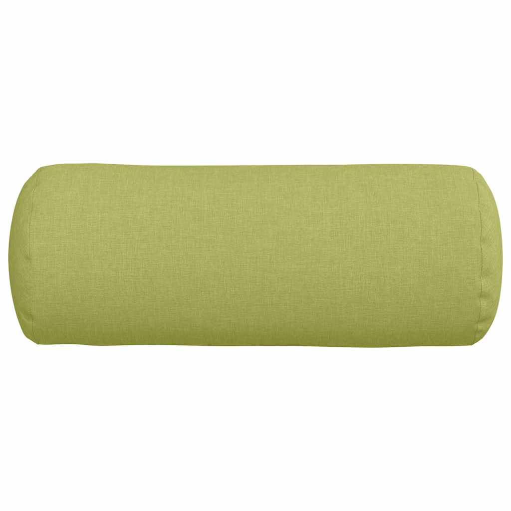 Cuscini a rullo 2 pcs Verde chiaro Ø 15 x 40 cm Tessuto | homemem39