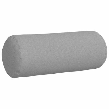 Cuscini a rullo 2 pcs Grigio Nuvola Ø 15 x 40 cm Tessuto | homemem39