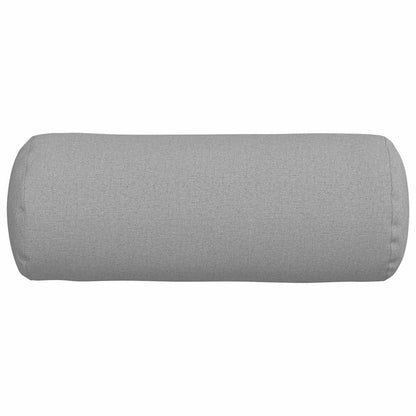 Cuscini a rullo 2 pcs Grigio Nuvola Ø 15 x 40 cm Tessuto | homemem39