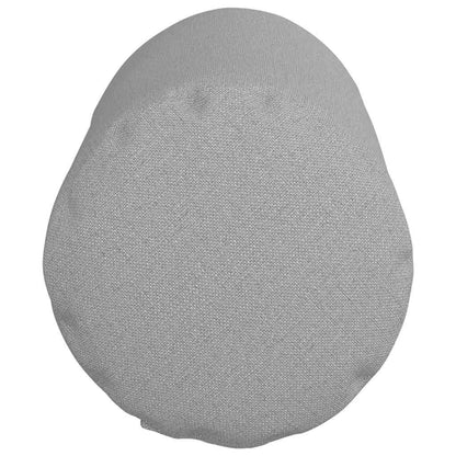 Cuscini a rullo 2 pcs Grigio Nuvola Ø 15 x 40 cm Tessuto | homemem39