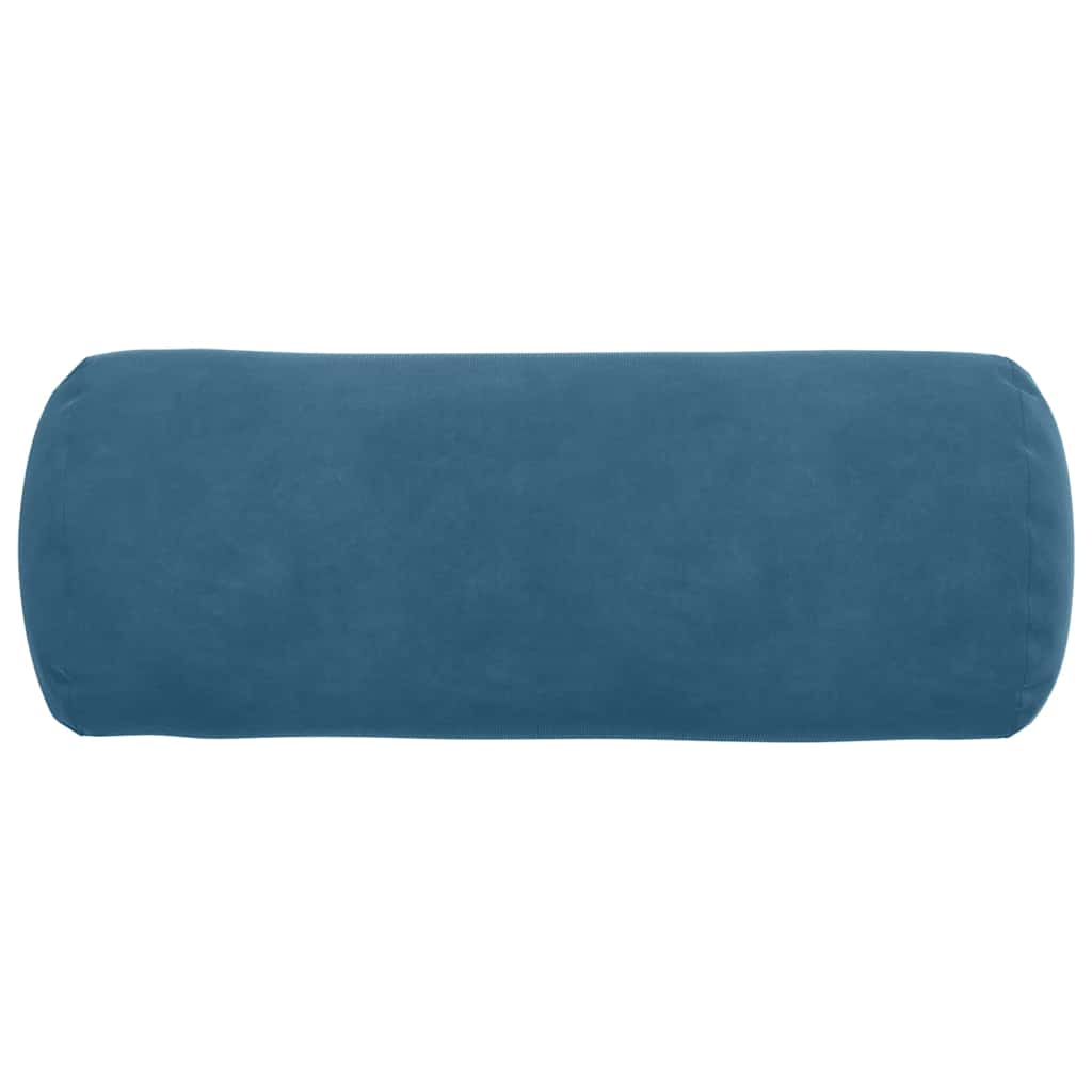 Cuscini a rullo 2 pcs Blu Ø 15 x 40 cm Tessuto in Cords | homemem39