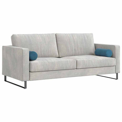 Cuscini a rullo 2 pcs Blu Ø 15 x 40 cm Tessuto in Cords | homemem39